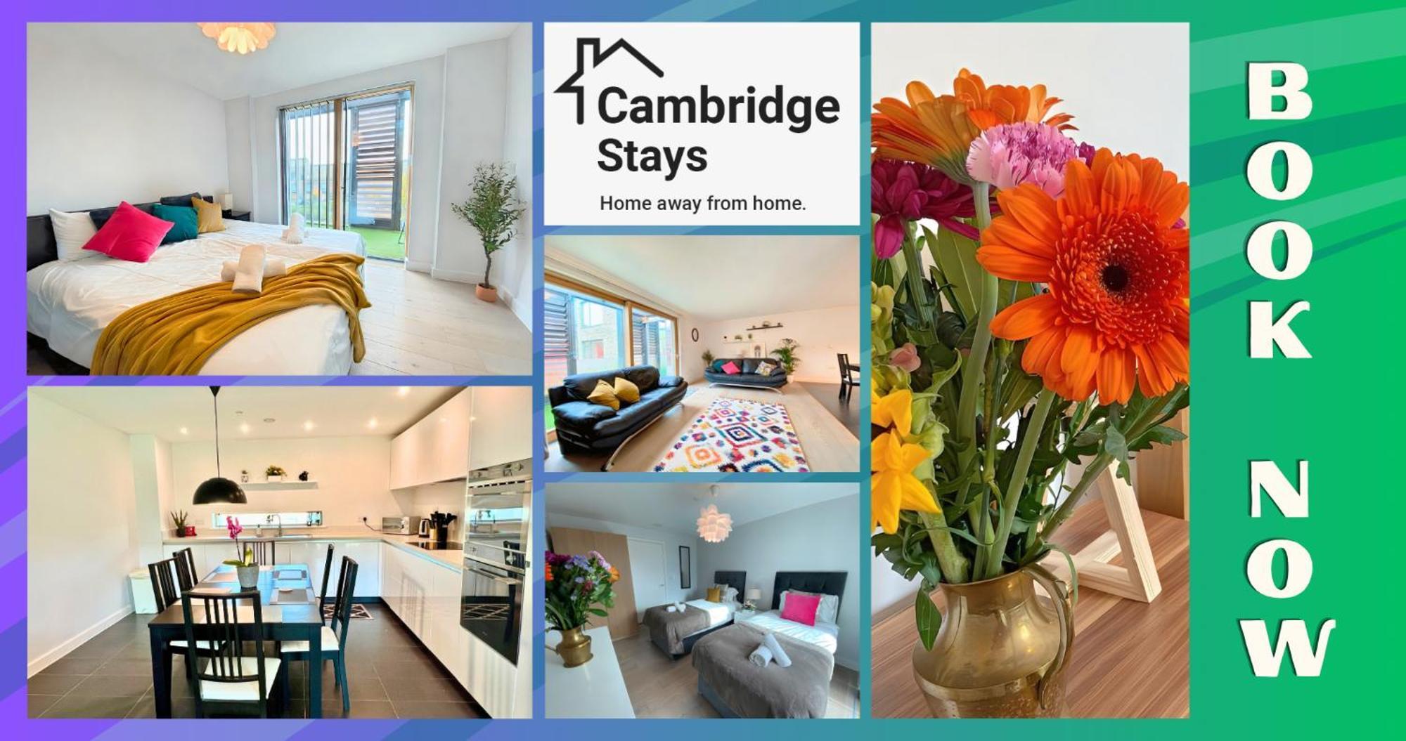 Cambridge Stays - Apartment At Addenbrooke Hospital And Bio Campus - Free Private Parking エクステリア 写真