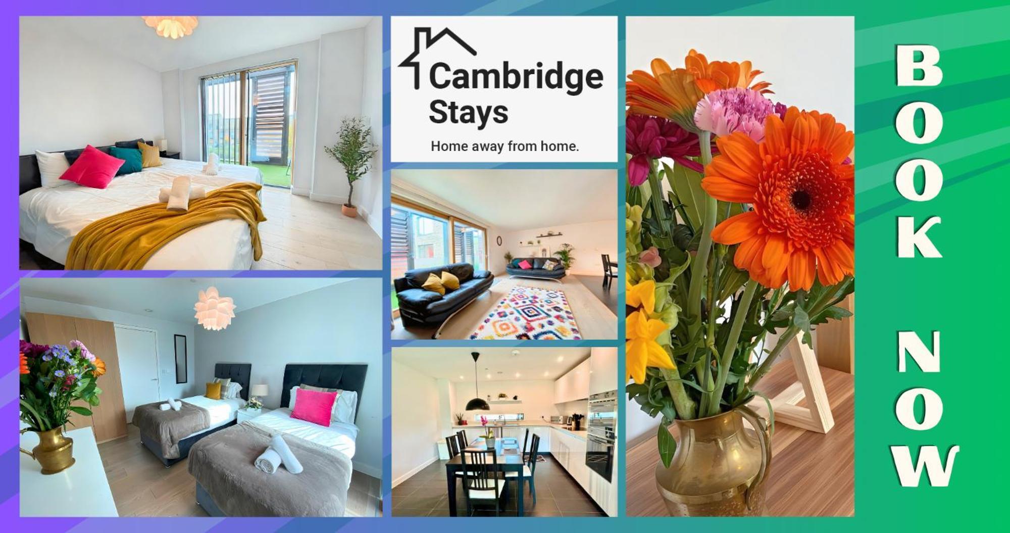 Cambridge Stays - Apartment At Addenbrooke Hospital And Bio Campus - Free Private Parking エクステリア 写真